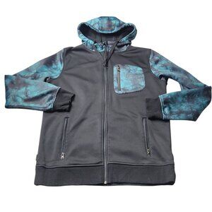 ESC Empyre Surplus Company Jacket Adult M Black Tie Die Zip Up Hoodie